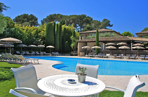 hôtel 4 étoiles partenaire de l'académie de golf à Cannes hôtel golf sur Mougins